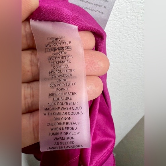 Vince Camuto Shift Dress with Ruffled Sleeves Size 14 - Picture 6 of 8